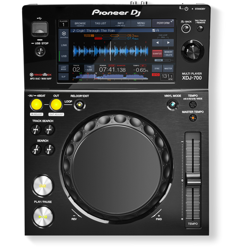 Compact and Powerful Pioneer DJ XDJ-700 Media Player for On-the-Go DJs